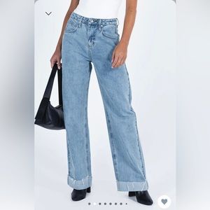 OLLIE STRAIGHT LEG JEAN WASH DENIM